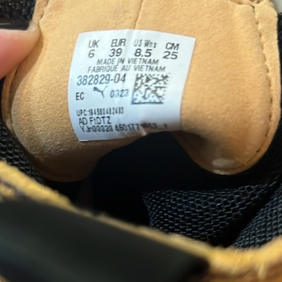 Puma Women’s Mayze Platform Chelsea Suede Tan Gum Sole Casual Boots Size 8.5 New - Picture 13 of 13